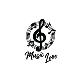 Bold Treble Clef Sticker for Cars